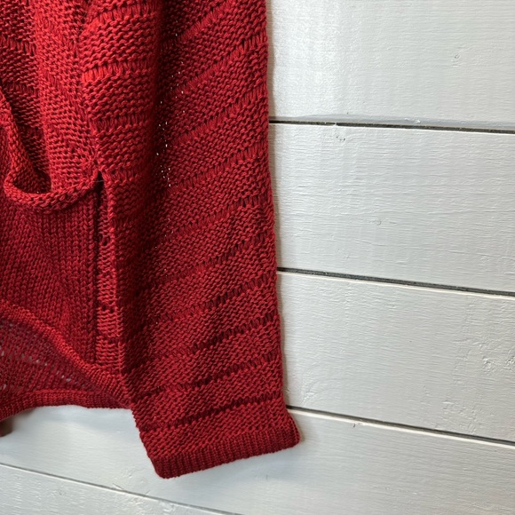 Papillon red crochet sweater - Picture 8 of 11
